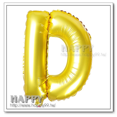 字母40吋鋁箔空飄D