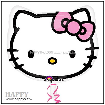 18吋 - KITTY 頭 