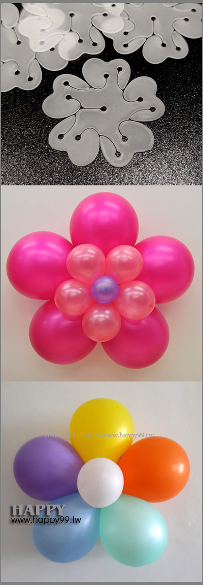 8CM 新型雙層梅花夾 10個/包
